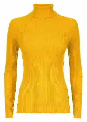 Kids Long Sleeves Ribbed Polo Neck Top • £7.99