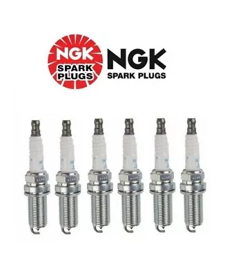 For Saab 9-3 2.8 V6 2006-2009 Set Of 6 Spark Plugs NGK PLFR6C10G / 1959 • $69.99