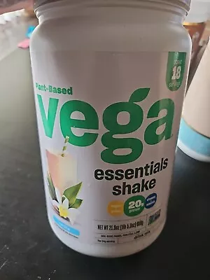 VEGA Essentials Shake VANILLA Protein Powder 1lbs  New Sealed • $25