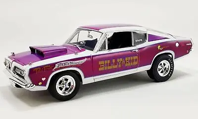 New Acme 1:18 Scale 1968 Plymouth Barracuda Super Stock - Billy The Kid A1806125 • $132.99