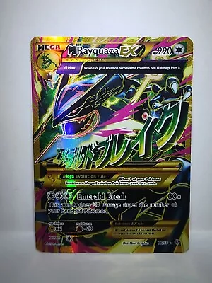 Pokemon Xy Ancient Origins 98/98 M Rayquaza Ex (shiny Full Art) • $102