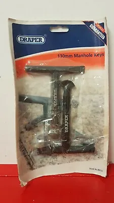 Draper 130mm Manhole Keys (B13) • £8.99
