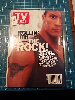 TV Guide Magazine December 1st 2001 WWE's The Rock TV-139 • $5