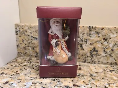 VTG Villeroy & Boch Ornament Santa Christmas Original Box Free SHIPP • $36.99