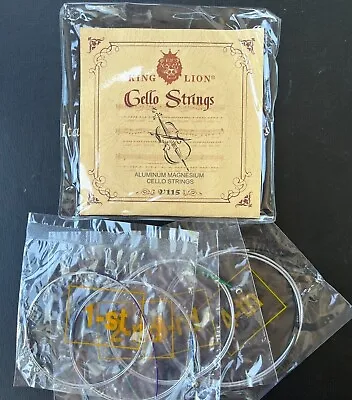 1/2 Cello Strings Set (A-D-G-C) Strings For 1/2 Cello Free Shipping • $14.98