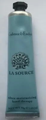 Crabtree And Evelyn La Source Ultra Moisturising Hand Therapy Cream 50g New • £19.50