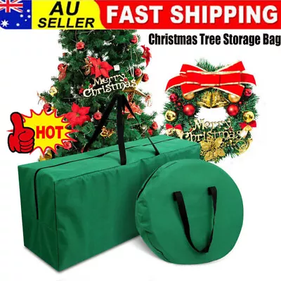 Extra Large Waterproof Christmas Tree Storage Bag Xmas Festive Zip Up Organiser~ • $15.69