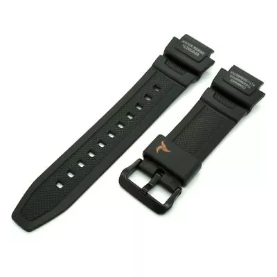 Genuine Casio Black Rubber Watch Band Strap - Pro Trek Triple Sensor SGW-1000-1A • $65.09