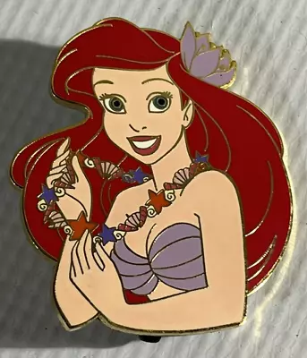 Disney Auctions  Ariel Shell Necklace The Little Mermaid Pin Le 1000 • $75