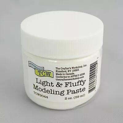 THE CRAFTERS WORKSHOP Paste's TCW Shimmery LIGHT & FLUFFY Stencil Butter TCW • £8.23