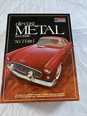 1977 Monogram Die-cast Metal & Plastic '56 T-bird 1:24 6101  Model Kit #6101 • $34.99