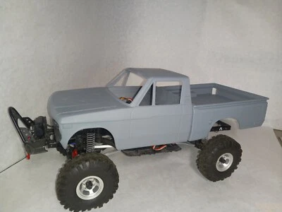 $149.99 • Buy RC Crawler Body 1/10 3D Printed Chevy Luv Truck RC4WD SCX10iii Hard Body
