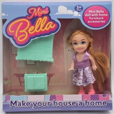 £1.99 • Buy Mini Bella Doll With Home Furniture & Accessories - Make Your House A Home