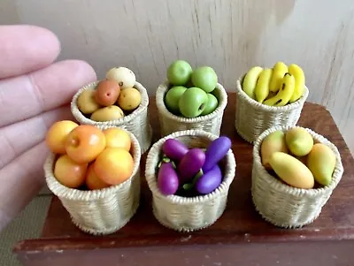 Wholesale 42 Pcs Lot Set Market Miniature Fruit Wholesale Mango Apple Vegetable • $22.99