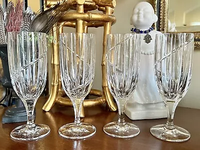 Mikasa Uptown Set Of 4 Or 3 Glass Iced Tea Water Goblets • $34.50