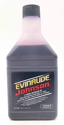 Evinrude 2 Stroke Outboard Oil XD 25 - Pint Part Number - 775356 • $19.99