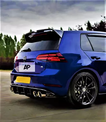 VW Golf R GTD GTI Oettinger Style Unpainted Boot Spoiler MK7 MK7.5 UK SELLER! • £45.84