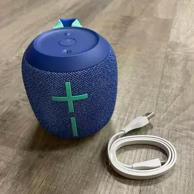 Ultimate Ears UE Wonderboom 2 Portable Waterproof Bluetooth Speaker Bermuda Blue • $44.95