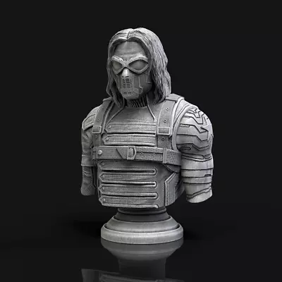 The Winter Soldier Bust (With Or Without Mask) - Marvel Comics • $25.46