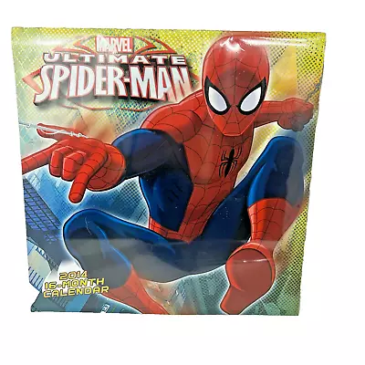 Marvel Ultimate Spider-Man Calendar 16-Month 2014 New Sealed Vintage Collectible • $19.95