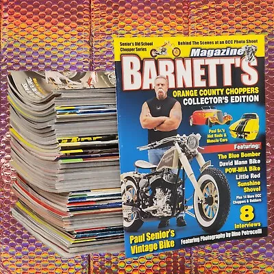 Barnetts Magazine 2003-2011 Motorcycles Choppers Custom Bikes; You Pick/Mix • $4