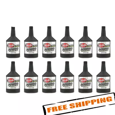 Red Line Oil 42504 20W50 Motorcycle Oil - Set Of 12 • $251.40