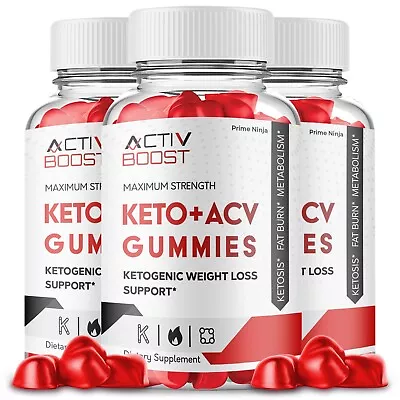 Activ Boost ACV Keto Gummies Activ Boost Gummies Maximum Strength Official (3) • $33.50