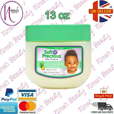 Soft & Precious Baby Nursery Jelly With Aloe And Vitamin E 13oz/368g • £6.49