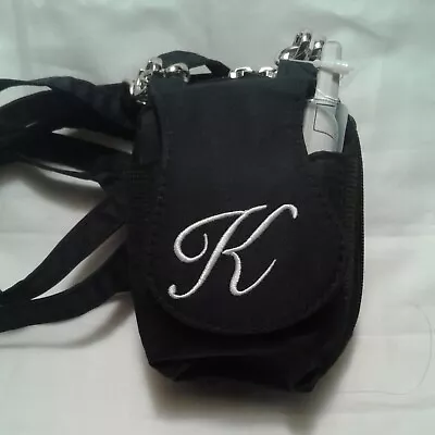 Charm 14 Monogramed With A K Phone Case For A Flip Phone With Card Holder • $15.99