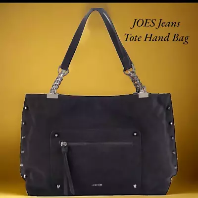 Tote Bag JOE'S Jeans Emerson Tote Handbag Soft Lightweight Black Stylish Pockets • $24