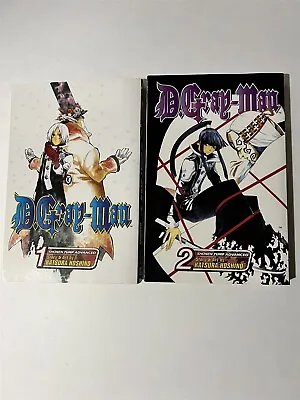 D Gray-man Volumes #1 & #2 Viz Comics Manga Katsura Hoshino • $14.99
