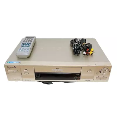 Panasonic NV-SV1 Video Cassette Recorder Digital TBC S-VHS ET Maintained EY027 • $285