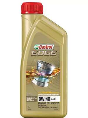 Castrol Edge 0W-40 A3 B4 Engine Oil 1L (3383430) • $34.11