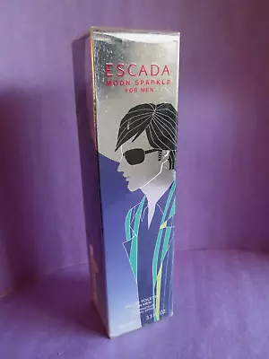 Escada Moon Sparkle For Men Vintage Eau De Toilette Spray 3.3 Oz 100 Ml Sealed • $90