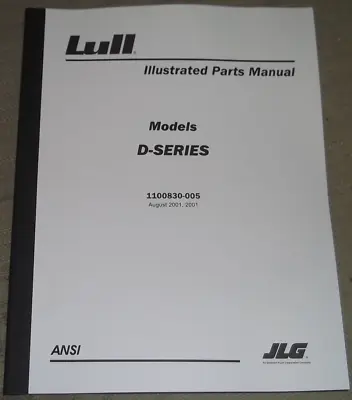 Jlg Lull 644d Telehandler Forklift Illustrated Parts Manual Book Catalog • $59.99