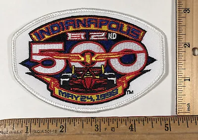 Vintage 1998 Indy 500 Event Racing Patch Emblem 82nd Indianapolis Eddie Cheever • $15.25