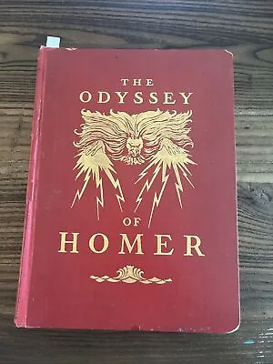 The Odyssey Of Homer Translated By George Herbert Palmer -1929- NC Wyeth Illus. • $60