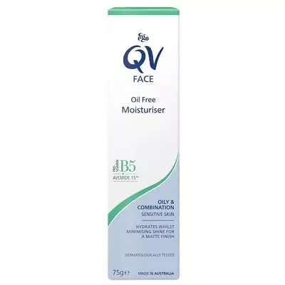 QV Face Oil Free Moisturiser 75G • $15.99