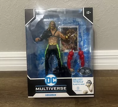 McFARLANE DC Multiverse Aquaman Platinum Edition Chase Figure - Plastic Man BAF • $49.99