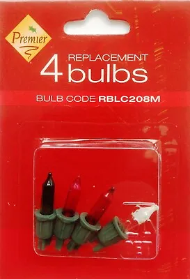 Premier RBLC208M 3 Spare Multi Coloured Replacement Christmas Lights Bulb + Fuse • £4.49