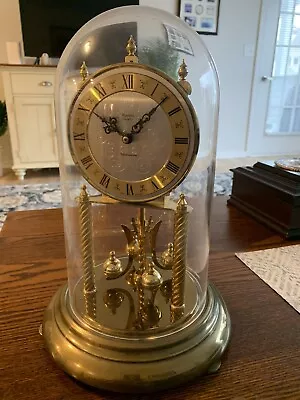 Vintage KUNDO Anniversary Quartz Clock Westminster Chimes Runs /looks Great • $49.95