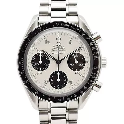 OMEGA Speedmaster Limited 3510.21 White/black 18cm AT Men's Watch C2349-1 • $9820