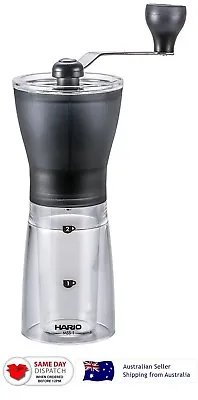 Japan HARIO Ceramic Coffee Mill Hand Grinder Slim Manual MSS-1TB  • $61.99