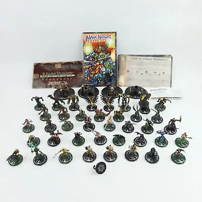 Mage Knight Figures Miniatures Tabletop RPG Conquest 2000s Comic D&D Lot Of 43 • $69.97