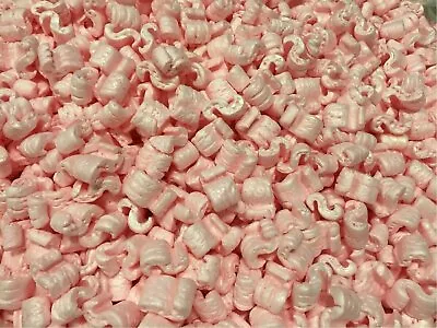 Packing Peanuts Shipping Anti Static Loose Fill 90 Gallons 12 Cubic Feet Pink • $59.95