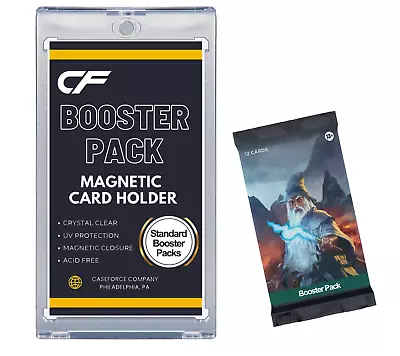 CF Booster Pack Magnetic One Touch Card Holder For - Sized Standard Gaming Packs • $6.99