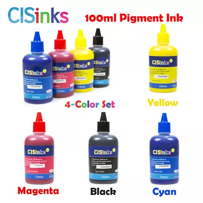 CISinks Pigment Ink Refill Bottle Alternative For Stylus C88 CX5800 CX7800 • $8.99