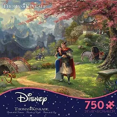 Thomas Kinkade Disney 750pc Puzzle - Mulan • $28
