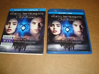 The Mortal Instruments: City Of Bones (Blu-ray+DVD 2013) See Description Below! • $7.25