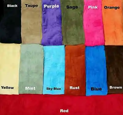 Luxurious Fleece Throw Blanket Super Soft  14 Solid Colors Queen King Full Size • $17.99